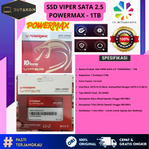 SSD SATA 25 POWERMAX VIPER 1TB