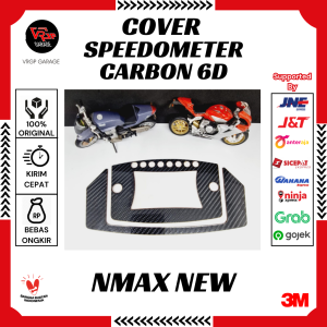 Cover Speedometer CARBON 6D Nmax New /Cover Speedometer CARBON 6D Yamaha Nmax New