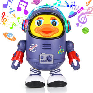 DOUBLE GREAT MAINAN BEBEK ASTRONOT NARI JOGET SPACE DUCK SOUND LIGHT