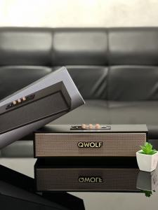 ลำโพงบลูทูธ รุ่น M18 ดอก2.5นิ้ว2ดอก กำลังขับ10W2ดอก รองรับUSB TF สามารถเชื่อมได้2ตู้ ทรงยาวสวย เสียงเบสแน่น เพิ่ม-ลดเสียงได้ มีให้เลือก2สี