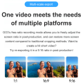 Magnetic Thumb Sports Camera 360 Action Camera Portable Travel Vlog Camera Hd Recording. 