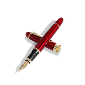 0.5mm Fountain Pen Practical Signature Pen Calligraphy Pen Metal Business Pen Smooth Writing Pen School Office Supplies