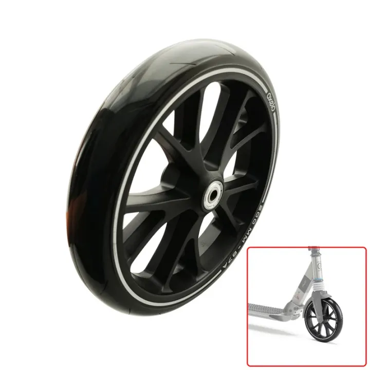 2025Stroller%20Wheel%20Compatible%20OXELO%20Scooter%20Town9%20Town%207%20With%20608%20Bearing%2020CM%20Outer%20Diameter%208Inch%20Shopping%20Cart%20Trolley%20Wheel%20-%20Image%202
