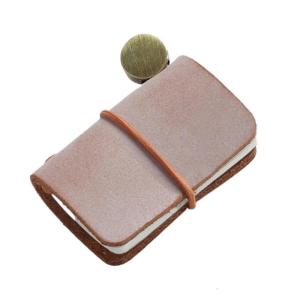 Túi da máy tính xách tay 1.25x1.88inch da nhỏ Tạp Chí bỏ túi viết Pad cho phụ nữ Móc Khoá dạng túi ví quyến rũ