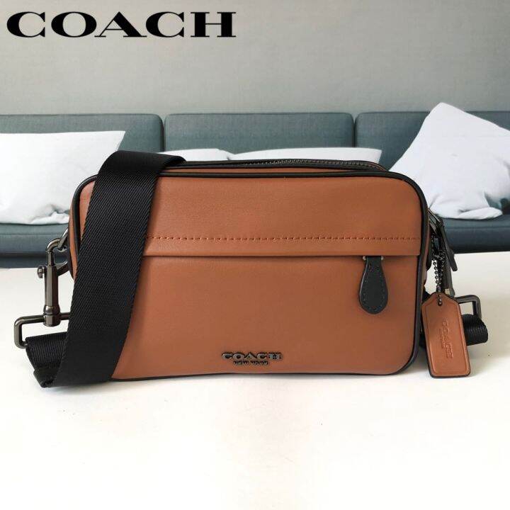 Coach square sling discount bag