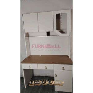 (Free Installation)Furnimall Premium Writing Table Cabinet Meja Belajar Computer Study StorageDesk