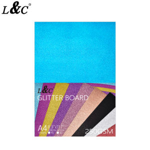 10pcs Glitter Paper Board Thick Assorted Holographic Cardstock Card Scrapbooking Glitter Sticker