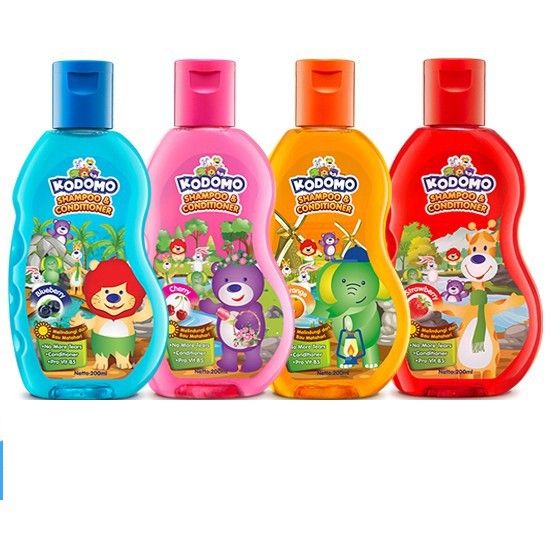 KODOMO Shampoo And Conditioner 2in1 BPOM ORIGINAL / Shampo Dan Kondisioner anak / Sampo kodomo