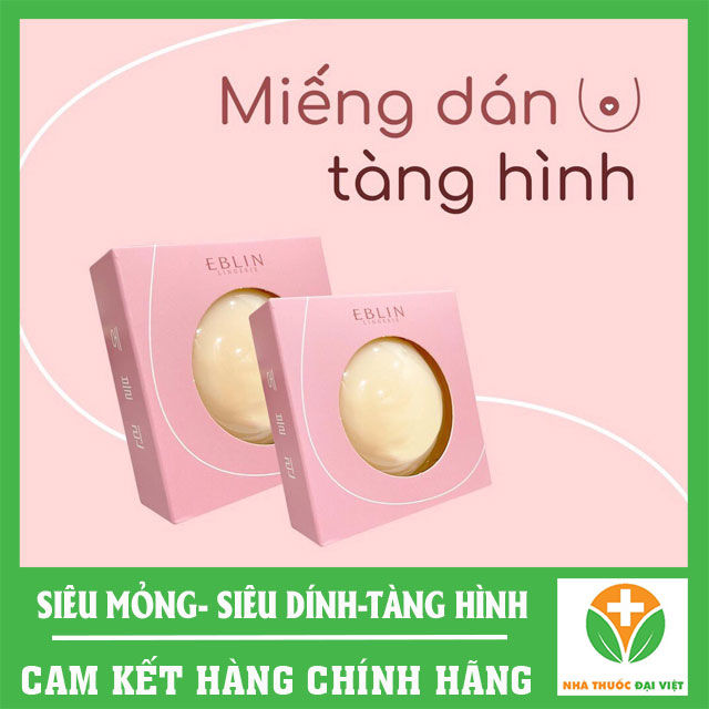 Dán ti bằng nhiệt tự thân EBLIN 3 cặp/hộp - miếng dán ngực siêu bền ...