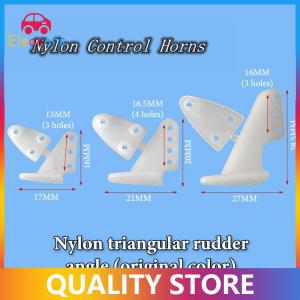 [Eleanor] 10Pcs Electric Planes Foam Model Accessories Nylon Pin Horn Zip Horns Without Screws 3 Hole 4 Hole RC Airplanes Parts