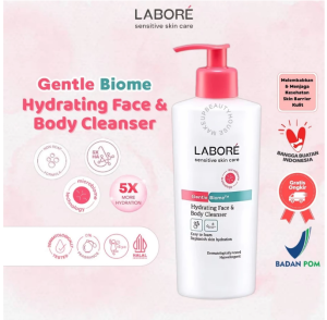 LABORE GentleBiome Hydrating Face & Body Cleanser 250ml - Body Wash