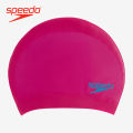 Speedo Kids Boy & Girl Swim Caps Long Hair - Pink - 8-12809F953. 