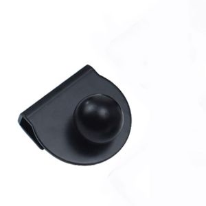 LIKANTA No Drilling Steel Drawer Pull Knob Glass Mirror Hinger Fixed Clip Furniture Hardware Glass Clamp Cabinet Handle Glass Door Handle Glass Clip