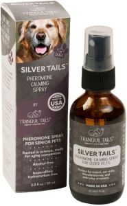 Pet Zen Pheromone Calming Spray for Dogs - Made in the USA --Free - for Carriers Bedding Travel & Vet Visits