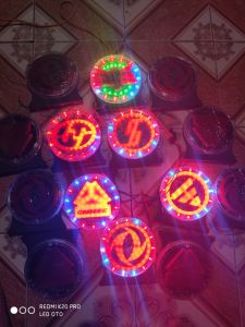 Logo trang trí giành cho các hãng xe ô tô tải có nhiều chế độ nhấp nháy điện autovol 12v24v