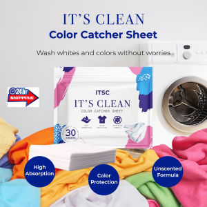 ITS CLEAN ITSC Color Catcher Sheet (30 sheets/ pack) 防串染吸色片 (30片/包）