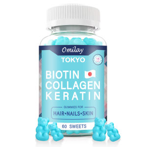 Daynee | Omilay TOKYO Ashwagandha Gummies Improve Sleep Quality Boost Immunity & Memory Health Gummies Reduce Anxiety and Stress Calm Mood Relieve Fatigue Maintaining Heart Vitamin Supplement Gummy