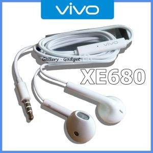 VIVO earphones Stereo Headset V7 V7plus V9 Plus Hedset Vivo XE680 in ear headset super bass Original