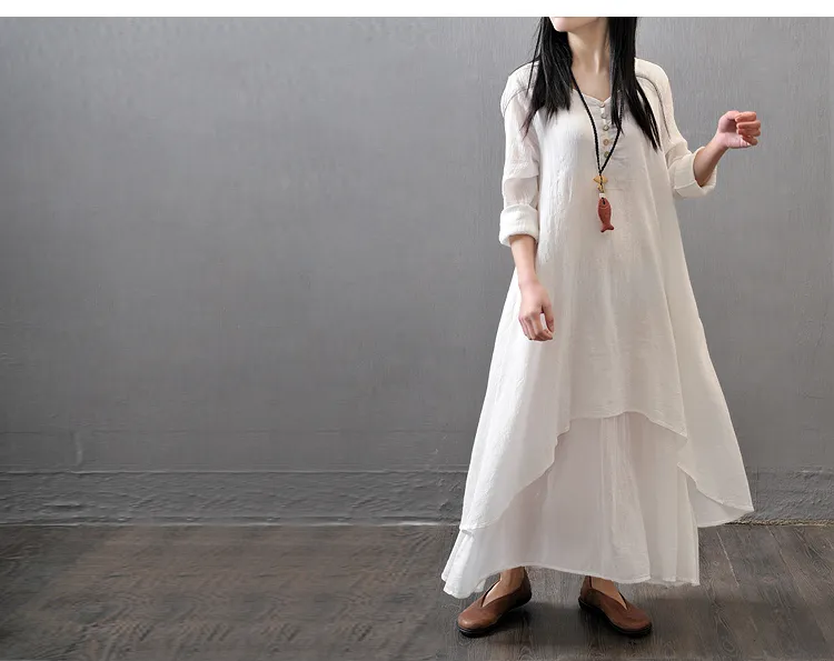 knee length dresses for ladies Fashion Striped Printed Half Sleeve Irregular Dress Women Dating Work main image 1
