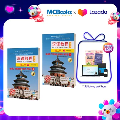 Combo Giáo Trình Hán Ngữ Tập 2 Phiên Bản 3