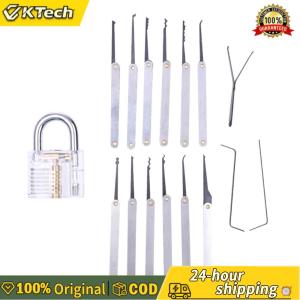 【Vktech】ชุดเครื่องมือฝึกเปิดล็อค 17 ชิ้น สำหรับล็อคดิจิตอลประตู ฝึกฝนและเรียนรู้การปลดล็อคล็อคอย่างมืออาชีพ