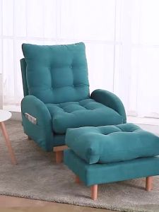 Lazy sofa single balcony deck chair bedroom small sofa chair tatami leisure Web celebrity small folding backrest chair