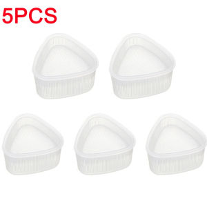 [MORLY] 2 Sets Transparent Triangle Rice Ball Press Maker Mold/ DIY Sushi Mold Onigiri Mould For Kitchen Bento Accessories