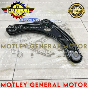 SAYAP BAWAH LOWER ARM ASSY WITH BALL JOIN DAN BUSHING DATSUN GO MARCH KANAN KIRI HARGA SATUAN BENSCO MADE IN GERMANY