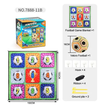SG EmmAmy Kids Football Game Series Indoor Cloth Football Toy Set Educational Toy Boys Birthday Gifts