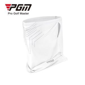 PGM หน้ากากปิดหน้าความรู้สึกเย็นกอล์ฟป้องกันรังสียูวี UPF50ระบายอากาศได้ดีผ้าคลุมหน้าสำหรับผู้ชายผู้หญิงผู้ใหญ่