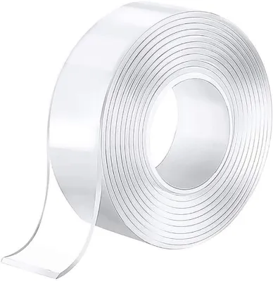 Double Tape Super/Nano double tape/Isolasi Bening 2 sisi Super Kuat Tanpa Bekas