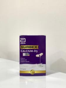 Abbott Surbex Calcium-D3 30s EXP: 2/2026
