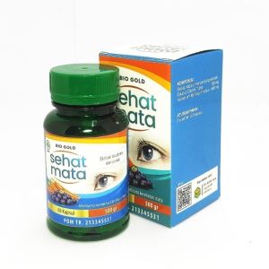 Kapsul Sehat Mata Bio Gold Suplemen Kesehatan Mata dari Bilberry dan Wortel