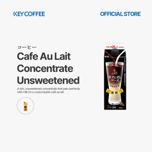 Key Coffee Cafe Au Lait Concentrate Unsweetened 500ml