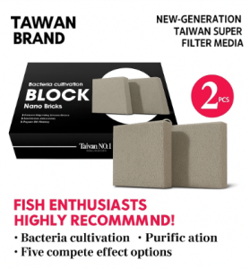 SG READY STOCK l Fish Tank Filter Media — Bacteria Cultivation Nano Brick Ceramic Ring Aquarium Bacteria House Ceramic Granules