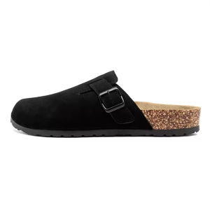 Women Suede Clogs Sandal Lightweight Slip On Stylish & Selesa Dengan Tapak Empuk Untuk Kegunaan Harian