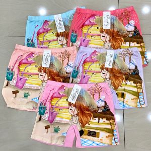 กางเกงในเด็กผู้หญิงครบไซส์ ขายาวพิเศษ เป็นทั้งกางเกงในและซับใน ใส่แล้วไม่โป๊ สีพาสเทล ###ตัวละ20บาท###