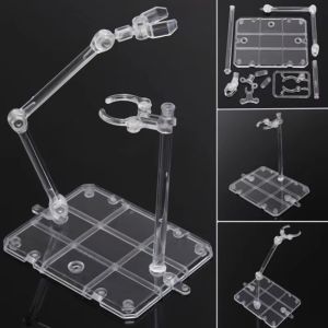 OUTOPEAN Movable Action Figure Display Stand Assembly Transparent Gundam Models Perfect Rack Action Figure Base for HG 1/144 Cinema Game