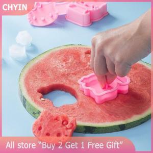 [COD] CHYIN 2pcs Hello Kitty Sanrio Anime Fruit Mold Biscuit Food Modeling Mold Cute Kitchen Utensils Kawaii Girl Birthday Gift