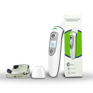 Thermometer Digital Infrared LCD Baby Forehead Ear Non-Contact Non-contact IR Forehead Ear Thermometers Body Surface Temperature Measurement for Baby Kids Adults Home Office