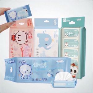 Khăn Ướt Mini Dễ Thương Bỏ Túi Tiện Lợi ( túi 8 gói - có bán lẻ) - Khăn Giấy Ướt Du Lịch Tiện Lợi