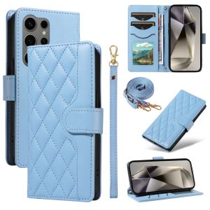 Cho Samsung Galaxy S25 S24 S23 S22 S21 S20 Ultra / S25 S24 S23 S22 S21 S20 Plus / S23 S21 S20 S24 FE vỏ điện thoại từ thơm gió ví da mềm TPU Nắp gập Có khe cắm thẻ bìa