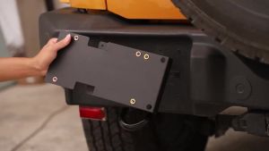mv1 JeCar Car China-Spec/US-Spec  Rear License Plate Bracket For Ford Bronco 2021 UP Automotive Exterior Accessories Z8K2H