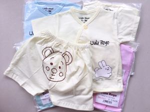 Bộ ngắn tay sơ sinh cho bé - Size 3 chỉ còn hồng