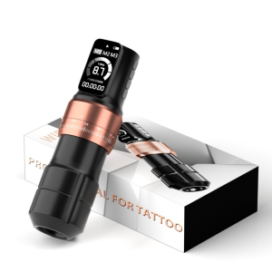 เครื่องสักเพนไร้สาย ปรับสโตกได้ แบต2ก้อน ค่ายPoseidon รุ่นMulti-mode