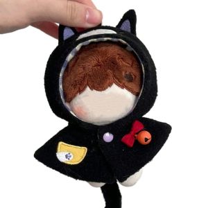AINACHU Small Cloak 10cm Doll Clothes Clothes Outfit Animal Theme Doll Cat Cloak Doll Accessories Dress Up Cotton Doll Clothes Birthday Gift