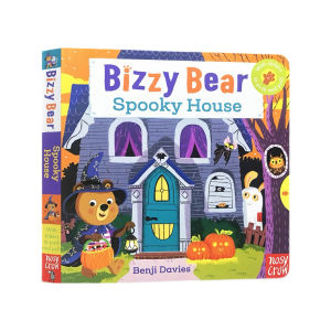 FORMINDS Children English Book Bizzy Bear Series Push Pull Slide Interactive Board Book