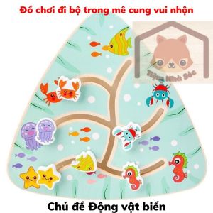 Đồ Chơi Trẻ Em Bảng Mê Cung Bằng Gỗ Nhiều Chủ Đề Giúp Rèn Luyện Trí Nhớ Cho Bé-Tiệm Nhà Sóc 2023