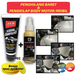 Penghilang Baret & Pengkilap Body Motor Mobil: Paket Lengkap
