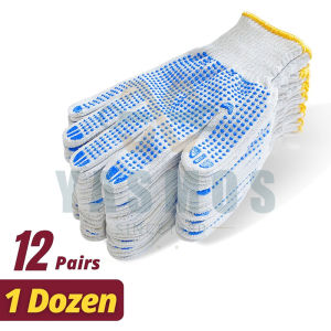 Yasmos Good Quality Rubber Construction Gloves 1 Pair / 12 Pair 600g